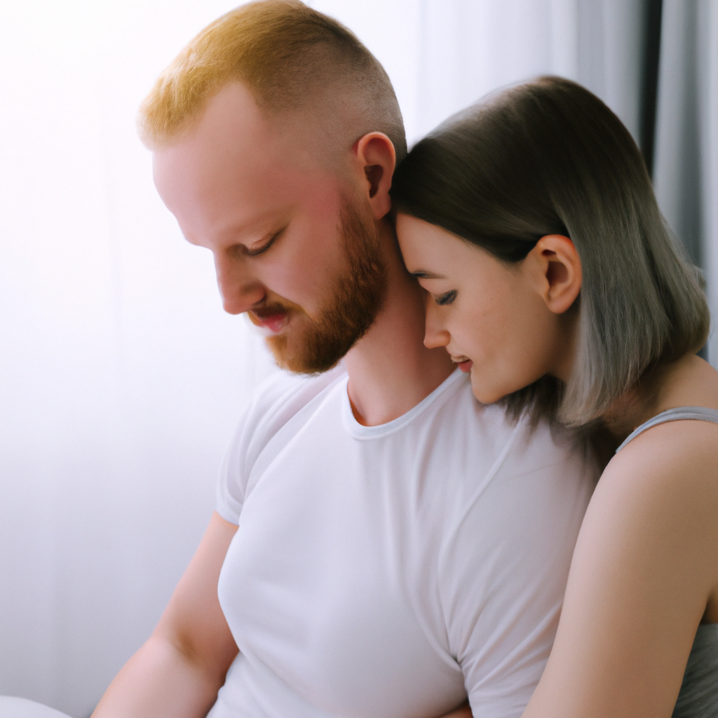 라이프스타일 커플 포트레이트, 미니멀 화이트 아파트, 창문빛