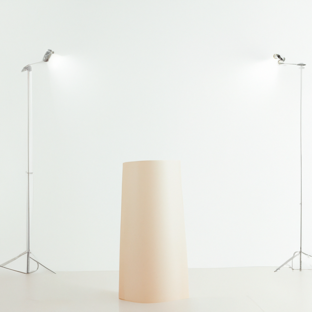 미니멀 화이트 포토스튜디오 인테리어, 디퓨즈 라이트와 사이클로라마, 한국적 하이키 무드